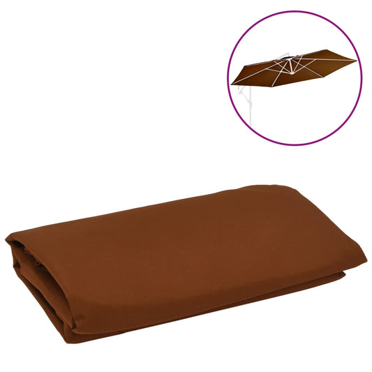 Vervangingsdoek Voor Zweefparasol 350 Cm Terracottakleurig