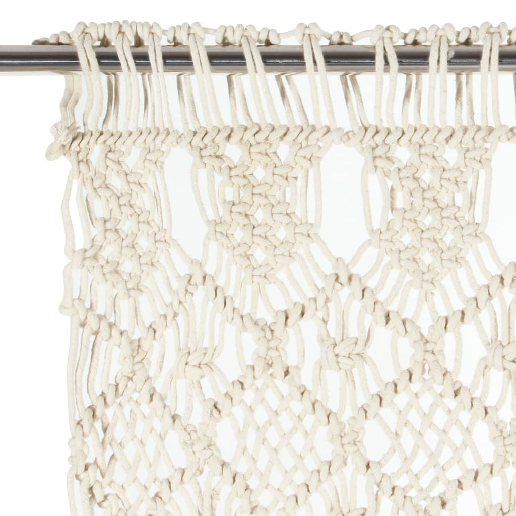 Gordijn Macramé 140X240 Cm Katoen
