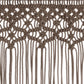Gordijn Macramé 140X240 Cm Katoen Taupe