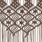 Gordijn Macramé 140X240 Cm Katoen Taupe