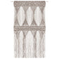 Gordijn Macramé 140X240 Cm Katoen Taupe