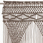 Gordijn Macramé 140X240 Cm Katoen Taupe