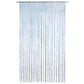 Gordijn Macramé 140X240 Cm Katoen Blauw