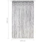 Gordijn Macramé 140X240 Cm Katoen Antraciet