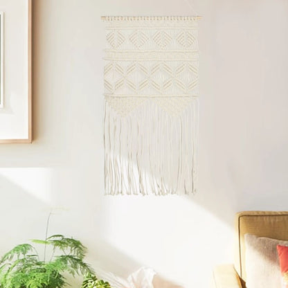 Wandhanger Macramé 40X80 Cm Katoen