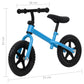 Loopfiets Met 12 Inch Wielen Blauw