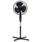 Staande Ventilator Ø 40 Cm 120 Cm Zwart