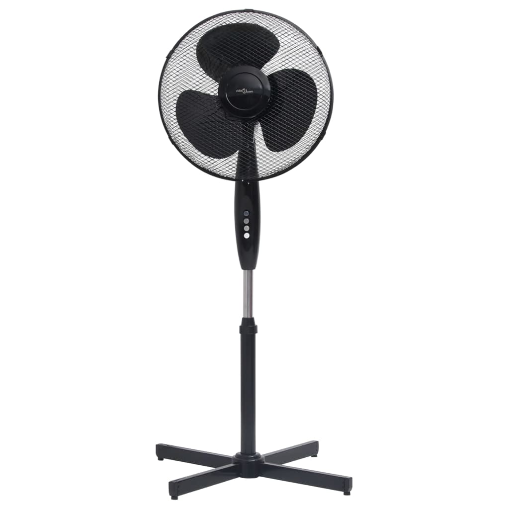 Staande Ventilator Ø 40 Cm 120 Cm Zwart