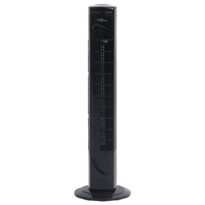 Torenventilator Met Afstandsbediening En Timer Ø24X80 Cm Zwart