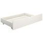Bedframe Met 2 Lades Massief Grenenhout Wit 100X200 Cm