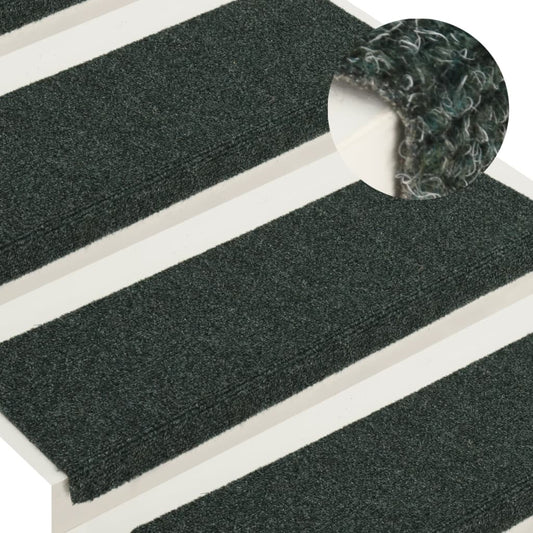 Trapmatten 15 St 65X25 Cm Naaldvilt Bruin