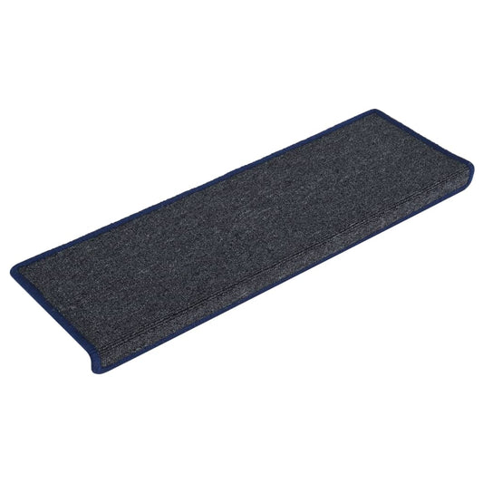 Trapmatten 15 St 65X25 Cm Grijs En Blauw
