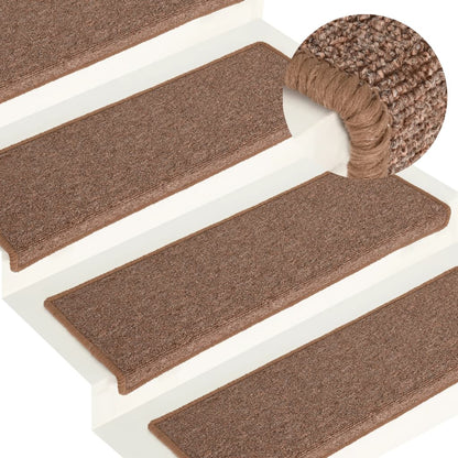 Trapmatten 15 St 65X25 Cm Bruin
