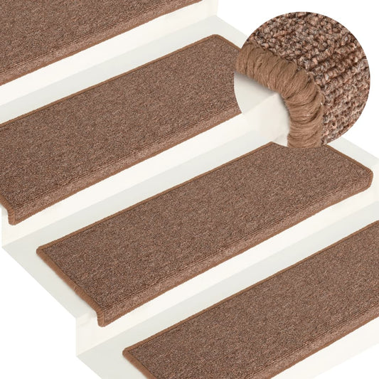Trapmatten 15 St 65X25 Cm Bruin