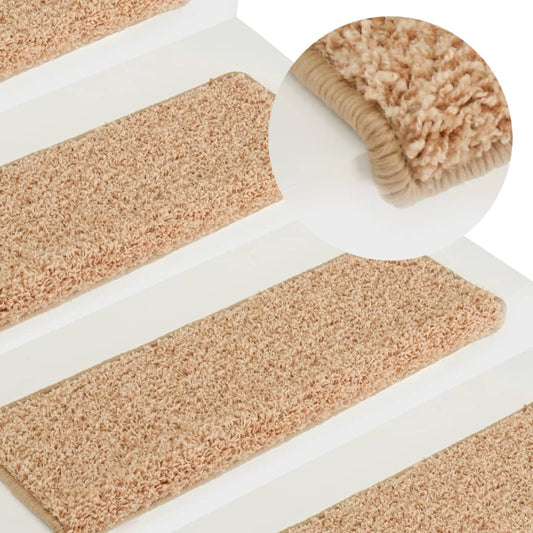 Trapmatten 15 St 65X25 Cm Goudkleurig