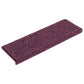 Trapmatten 15 St 65X25 Cm Donkerpaars