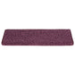 Trapmatten 15 St 65X25 Cm Donkerpaars