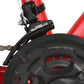Mountainbike 21 Versnellingen 29 Inch Wielen 48 Cm Frame Rood