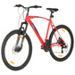 Mountainbike 21 Versnellingen 29 Inch Wielen 53 Cm Frame Rood