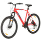 Mountainbike 21 Versnellingen 29 Inch Wielen 58 Cm Frame Rood