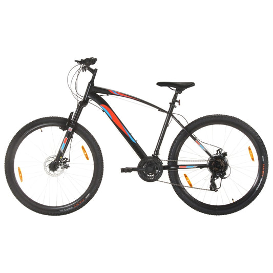 Mountainbike 21 Versnellingen 29 Inch Wielen 48 Cm Frame Zwart