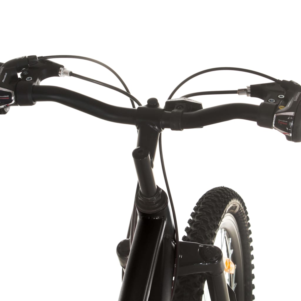 Mountainbike 21 Versnellingen 29 Inch Wielen 58 Cm Frame Zwart