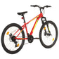 Mountainbike 21 Versnellingen 27,5 Inch Wielen 38 Cm Frame Rood