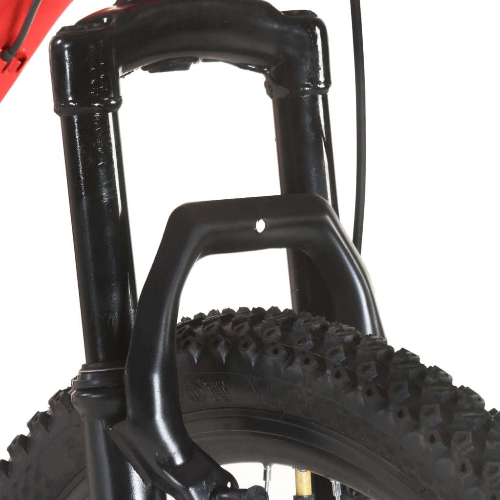 Mountainbike 21 Versnellingen 27,5 Inch Wielen 42 Cm Frame Rood