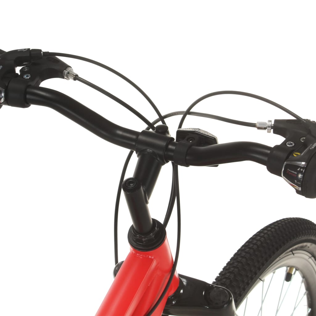 Mountainbike 21 Versnellingen 27,5 Inch Wielen 42 Cm Frame Rood