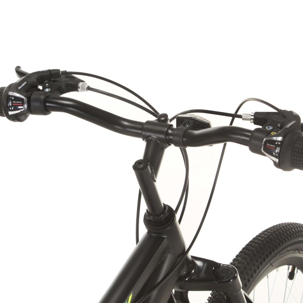 Mountainbike 21 Versnellingen 27,5 Inch Wiel 38 Cm Frame Zwart