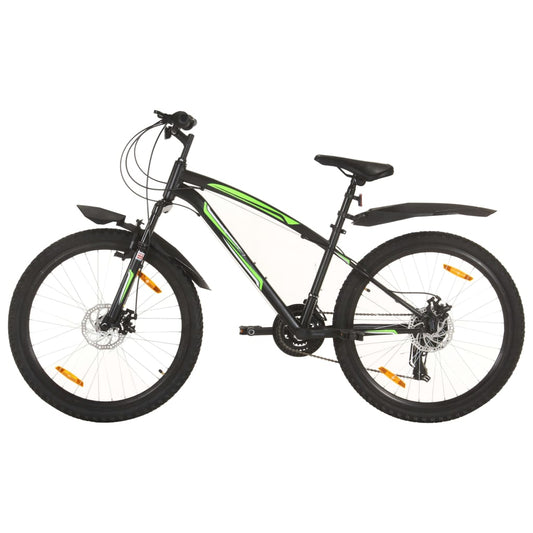 Mountainbike 21 Versnellingen 26 Inch Wielen 36 Cm Zwart
