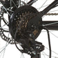 Mountainbike 21 Versnellingen 26 Inch Wielen 36 Cm Zwart