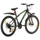 Mountainbike 21 Versnellingen 26 Inch Wielen 42 Cm Zwart