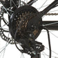 Mountainbike 21 Versnellingen 26 Inch Wielen 42 Cm Zwart