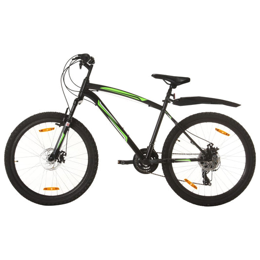 Mountainbike 21 Versnellingen 26 Inch Wielen 46 Cm Zwart