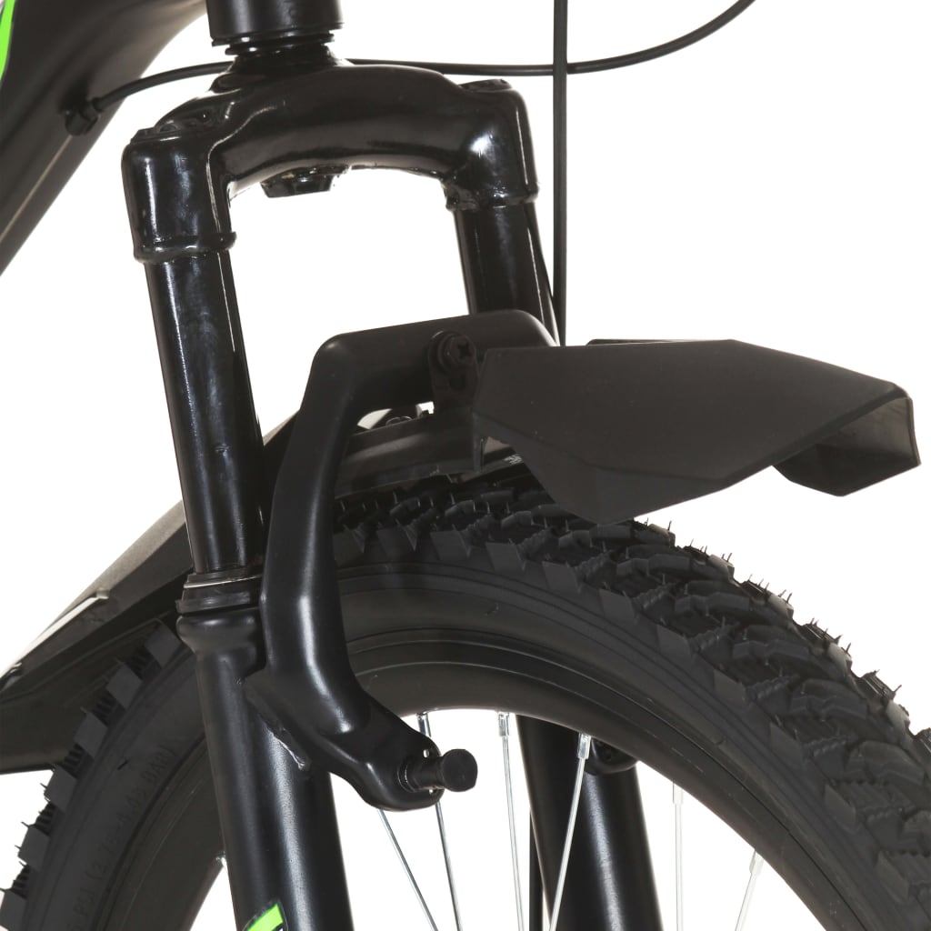 Mountainbike 21 Versnellingen 26 Inch Wielen 46 Cm Zwart