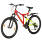 Mountainbike 21 Versnellingen 26 Inch Wielen 49 Cm Rood