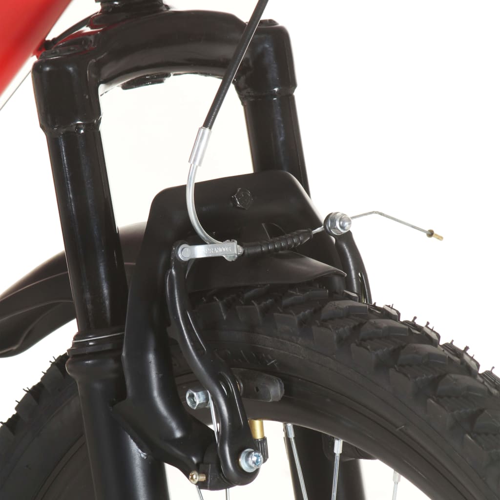 Mountainbike 21 Versnellingen 26 Inch Wielen 49 Cm Rood