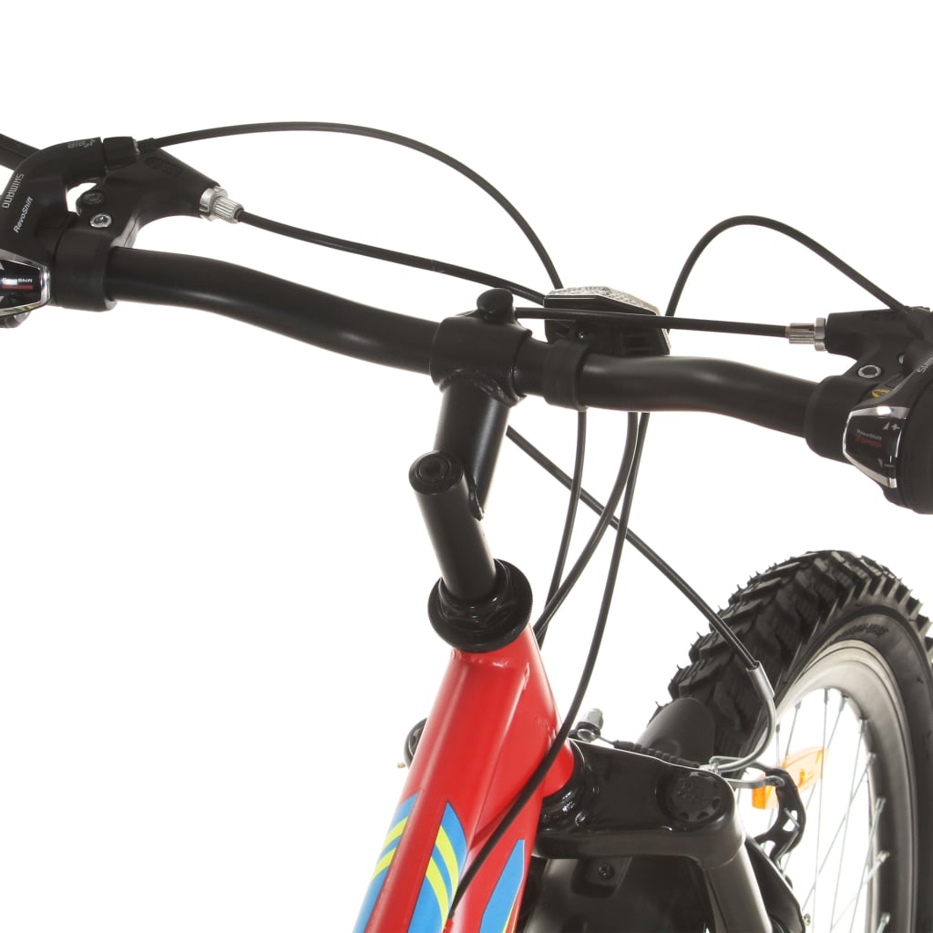 Mountainbike 21 Versnellingen 26 Inch Wielen 49 Cm Rood