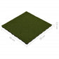 Kunstgrastegels 4 St 50X50X2,5 Cm Rubber