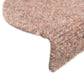 Trapmatten Zelfklevend 5 St 56X17X3 Cm Naaldvilt Bruin