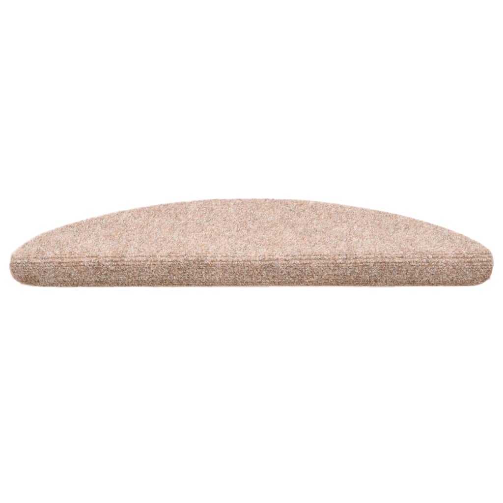 Trapmatten Zelfklevend 10 St 56X17X3 Cm Naaldvilt Bruin