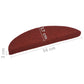 Trapmatten Zelfklevend 5 St 56X17X3 Cm Naaldvilt Rood