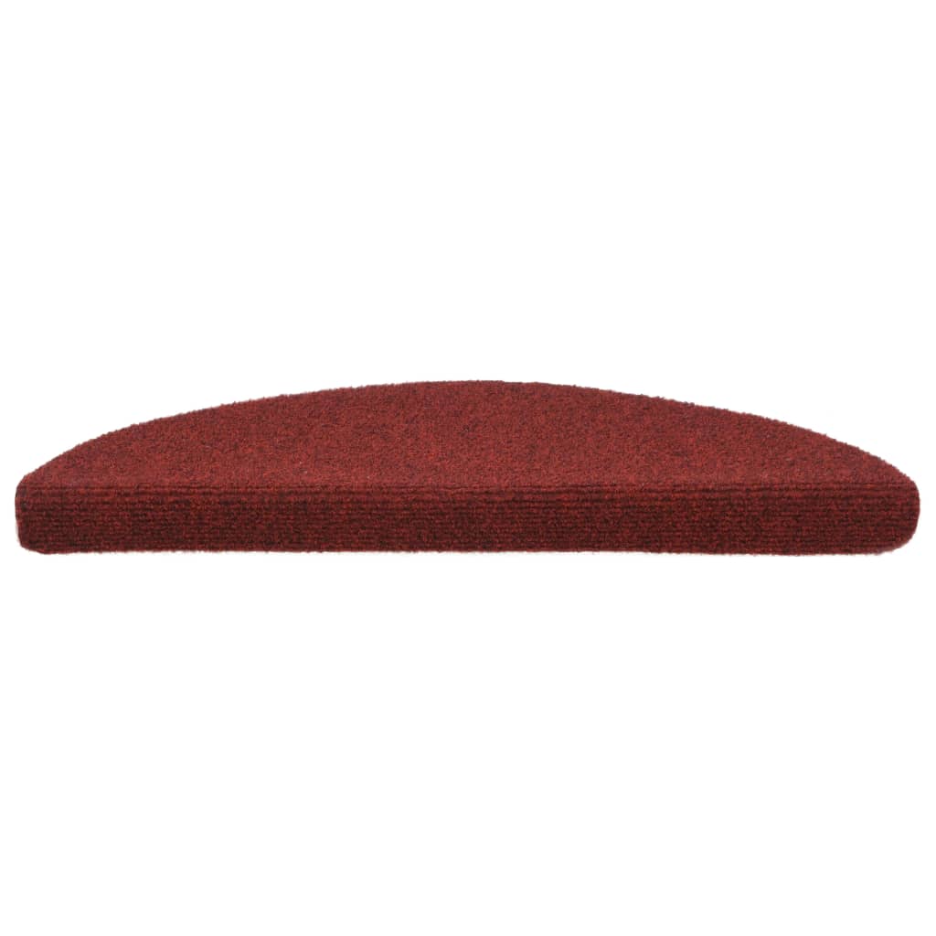 Trapmatten Zelfklevend 10 St 56X17X3 Cm Naaldvilt Rood