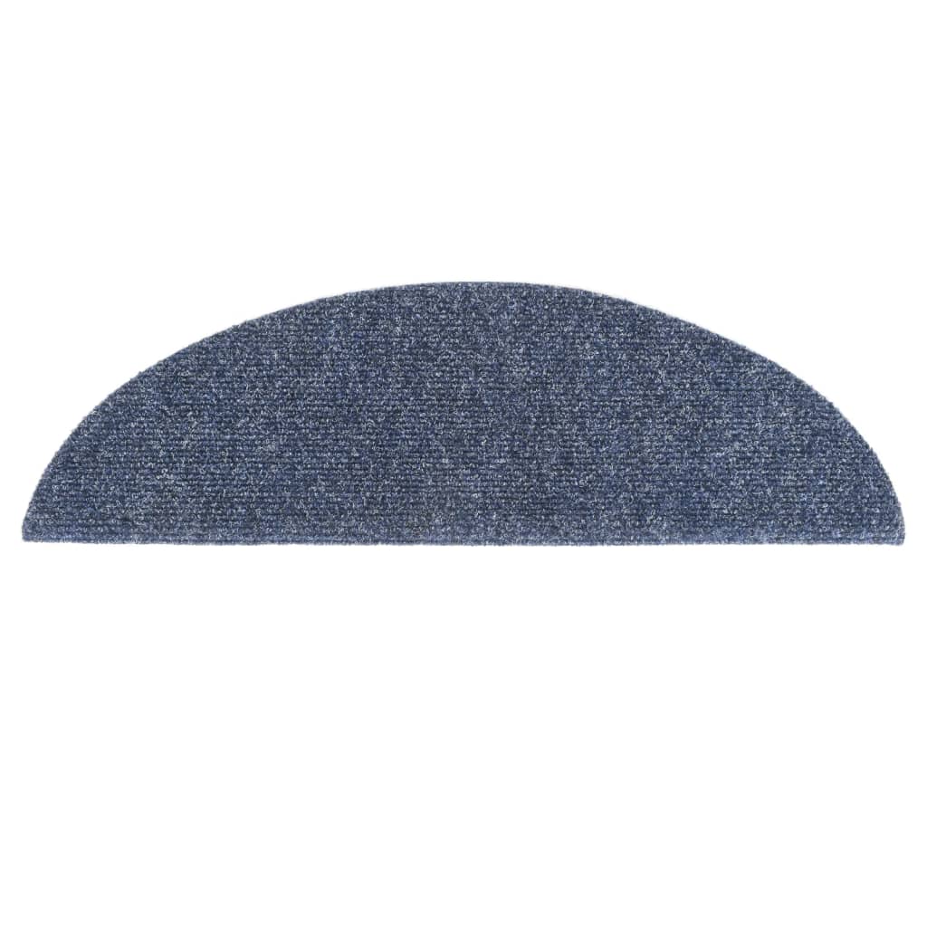 Trapmatten Zelfklevend 10 St 56X17X3 Cm Naaldvilt Blauw