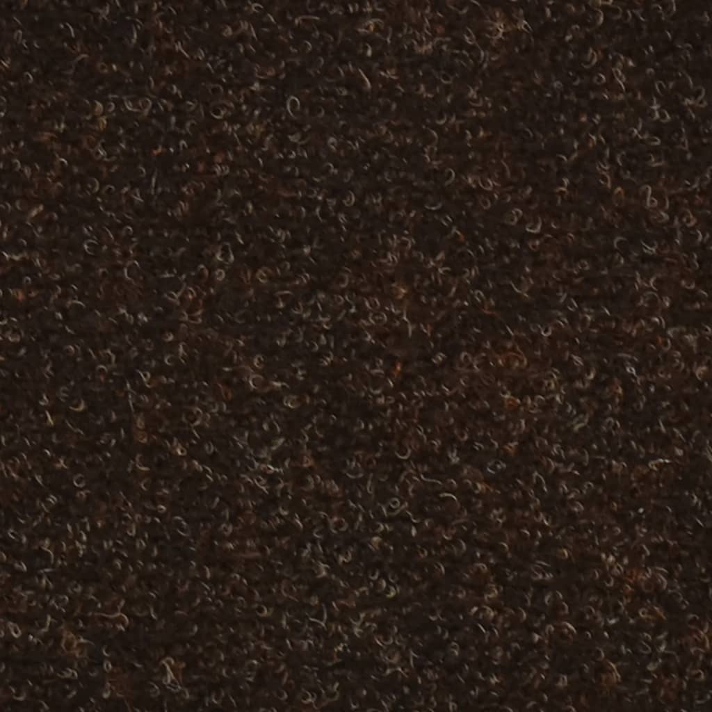 Trapmatten Zelfklevend 10 St 56X17X3 Cm Naaldvilt Bruin