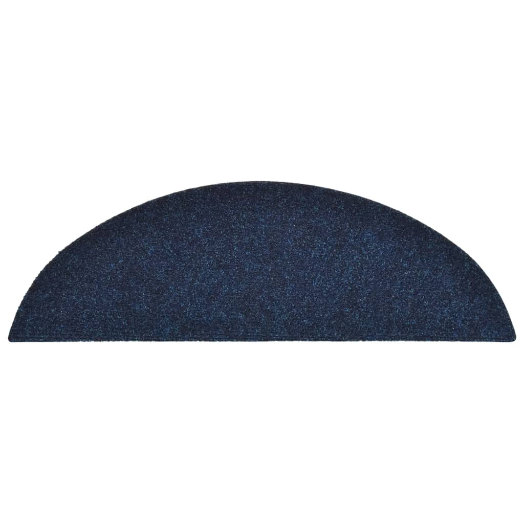 Trapmatten Zelfklevend 5 St 56X17X3 Cm Naaldvilt Marineblauw