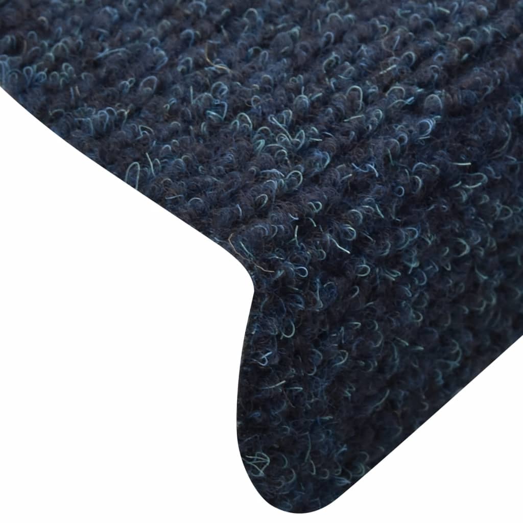Trapmatten Zelfklevend 5 St 56X17X3 Cm Naaldvilt Marineblauw
