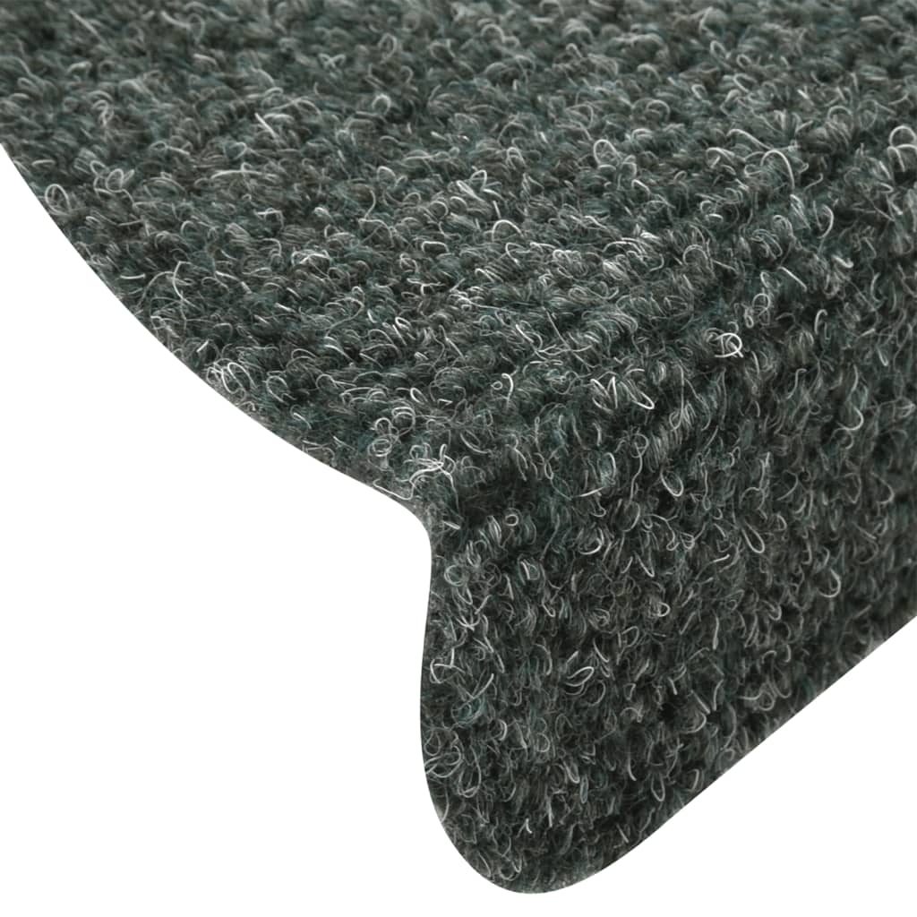 Trapmatten Zelfklevend 10 St 56X17X3 Cm Naaldvilt Groen