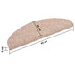 Trapmatten Zelfklevend 10 St 65X21X4 Cm Naaldvilt Bruin